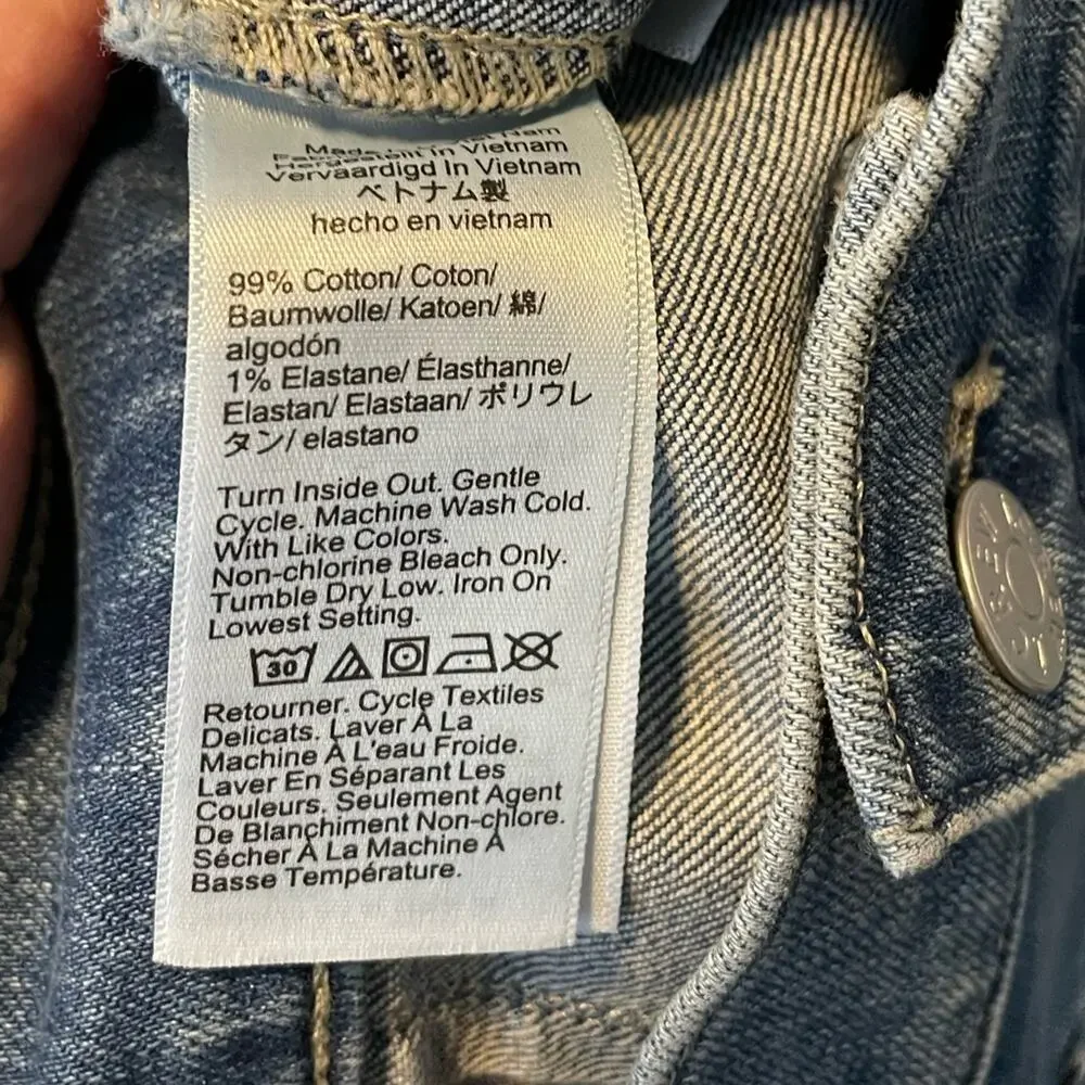 J Crew Patch Pocket Jean Shorts